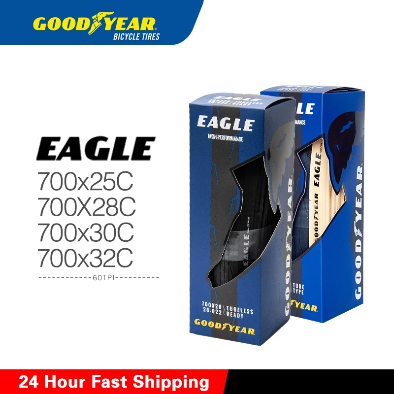 Goodyear Eagle Bicycle Tires 700X28C/700x30C/700x32C Tube Type Road Bike Tire Anti-puncture oldable Gravel Cycling Tire Parts
Goodyear Eagle Bicycle Tires 700X28C/700x30C/700x32C Tube Type Road Bike Tire Anti-puncture oldable Gravel Cycling Tire Parts
