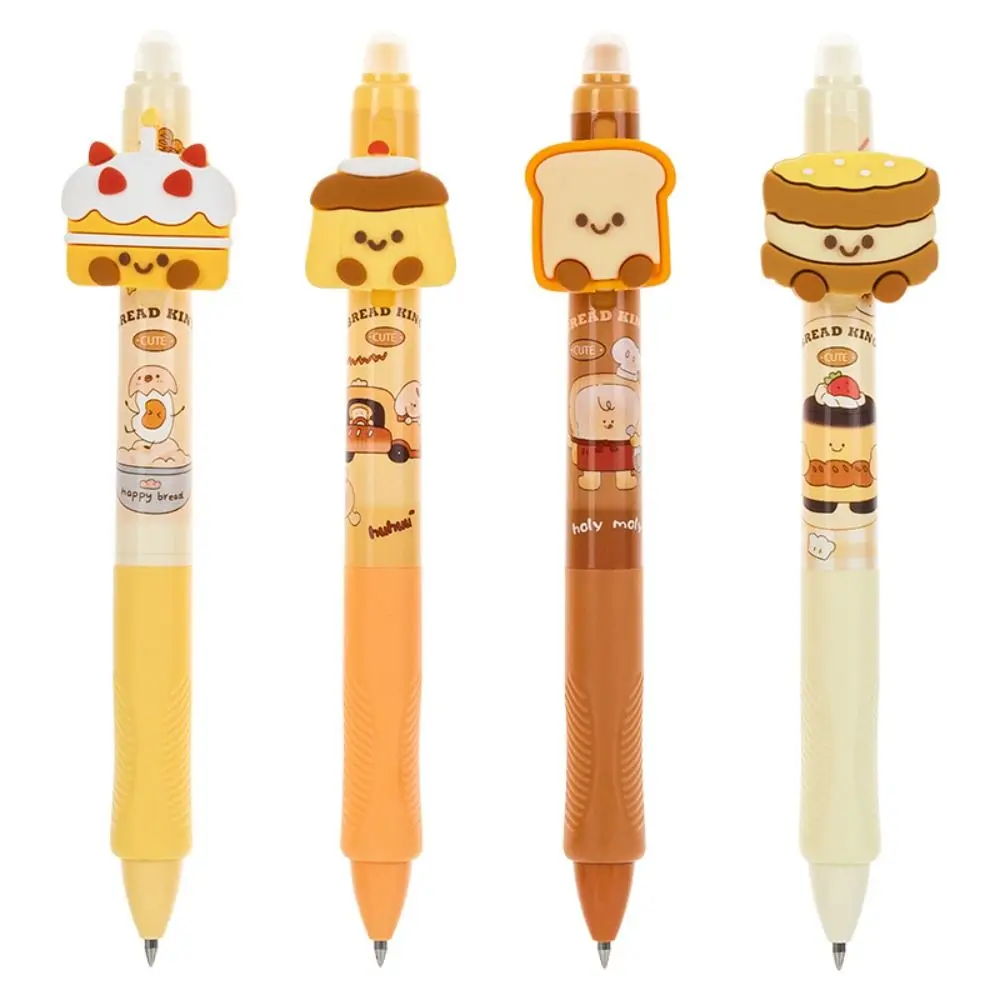 4PCS/Box Creative Plastic Breads Press Gel Pen ST Tip Quick Drying Neutral Pen 0.5mm Press Type Writing Tools Student Specific
4PCS/Box Creative Plastic Breads Press Gel Pen ST Tip Quick Drying Neutral Pen 0.5mm Press Type Writing Tools Student Specific