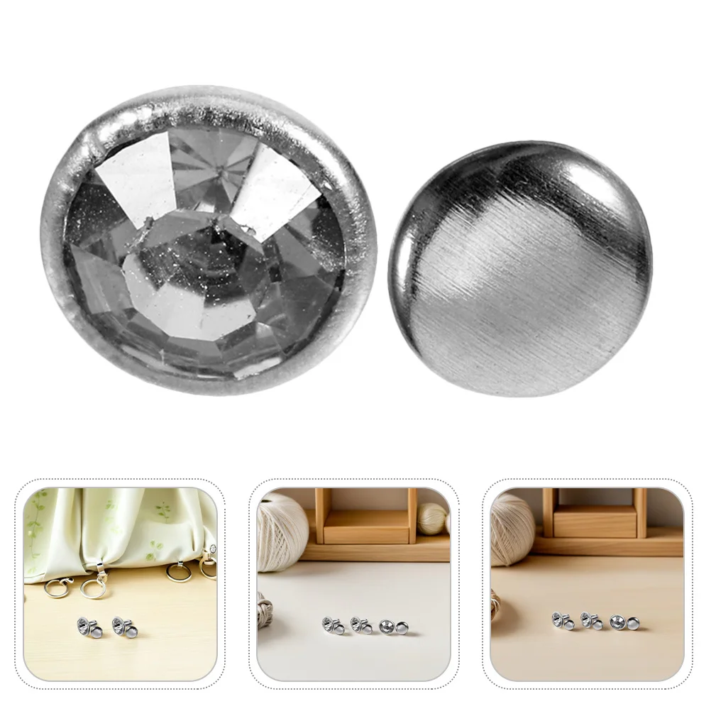 80Pcs Rhinestone Rivets Crystal Studs 8Mm Secure Double Cap for DIY Clothing Shoes Bags Embellishment Metal Studs
80Pcs Rhinestone Rivets Crystal Studs 8Mm Secure Double Cap for DIY Clothing Shoes Bags Embellishment Metal Studs