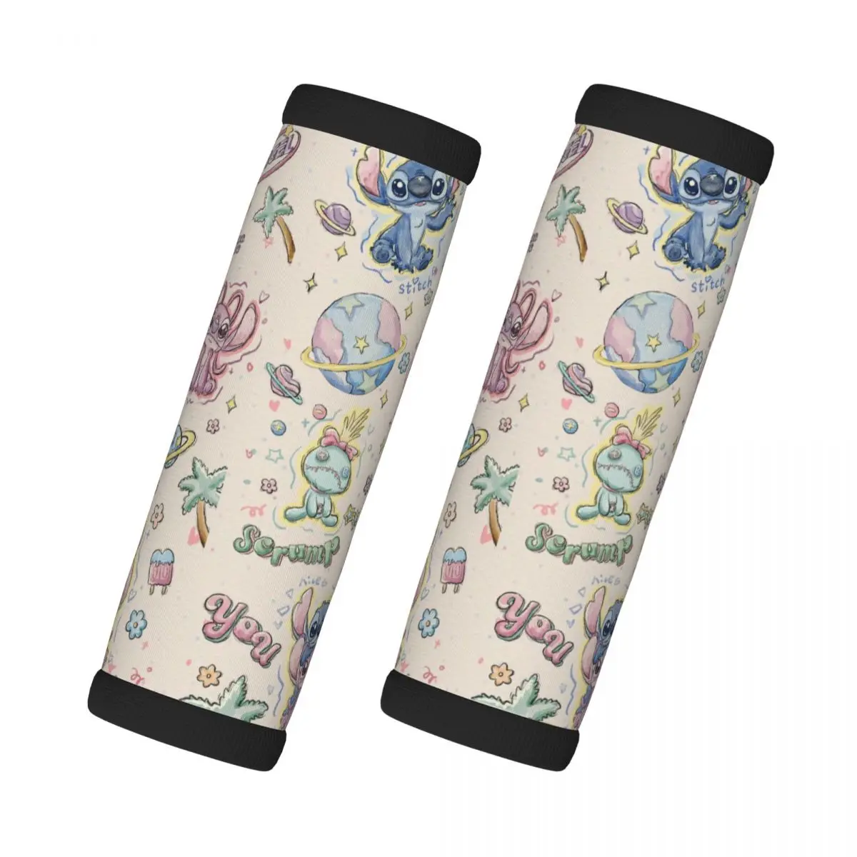 Custom Stitch Manga Anime Luggage Handles Wrap Grips 2 Pcs Handle Grip For Travel Bag Luggage Suitcase Airplane Soft
Custom Stitch Manga Anime Luggage Handles Wrap Grips 2 Pcs Handle Grip For Travel Bag Luggage Suitcase Airplane Soft