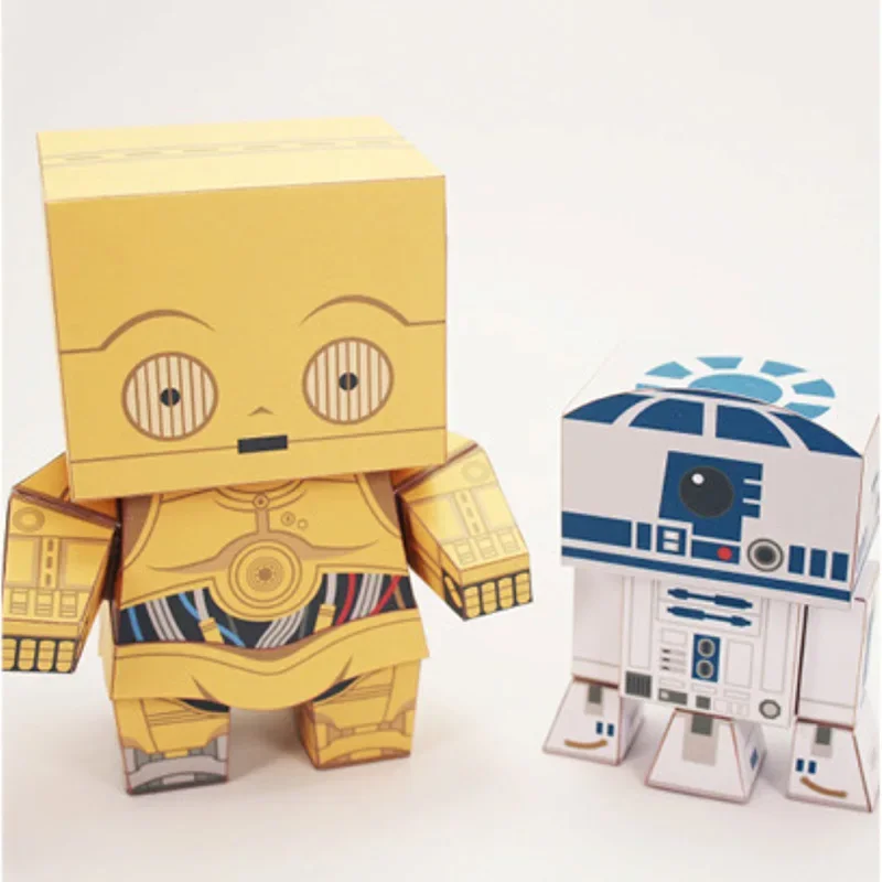 LOYAL DROIDS R2 D2 Бумажная модель Мини 3D фигурка куба Papercraft DIY Дети Взрослые оригами Искусство ручной работы Ремесленные игрушки FC-008
LOYAL DROIDS R2 D2 Бумажная модель Мини 3D фигурка куба Papercraft DIY Дети Взрослые оригами Искусство ручной работы Ремесленные игрушки FC-008