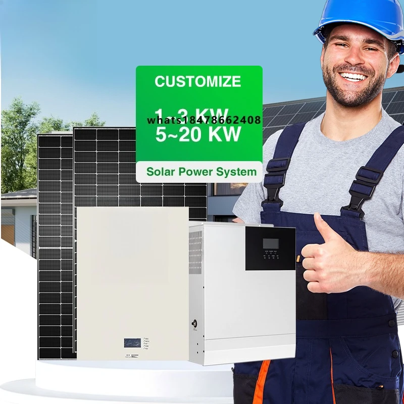 5kW Hybrid Solar Power System Complete Kit Home Energy Storage with Battery for Commercial Use
5kW Hybrid Solar Power System Complete Kit Home Energy Storage with Battery for Commercial Use