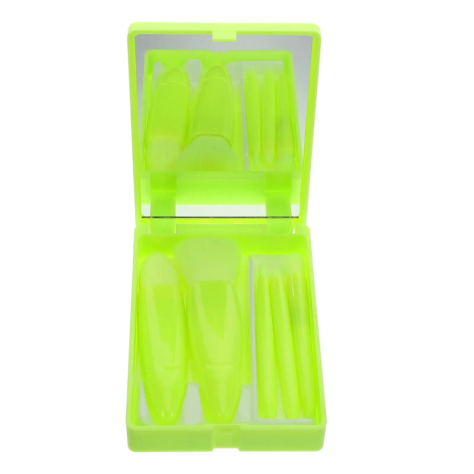 5 Makeup Brush Set Portable Mini Travel Size with Mirror Case Artificial Fiber Soft Tool for Women
5 Makeup Brush Set Portable Mini Travel Size with Mirror Case Artificial Fiber Soft Tool for Women