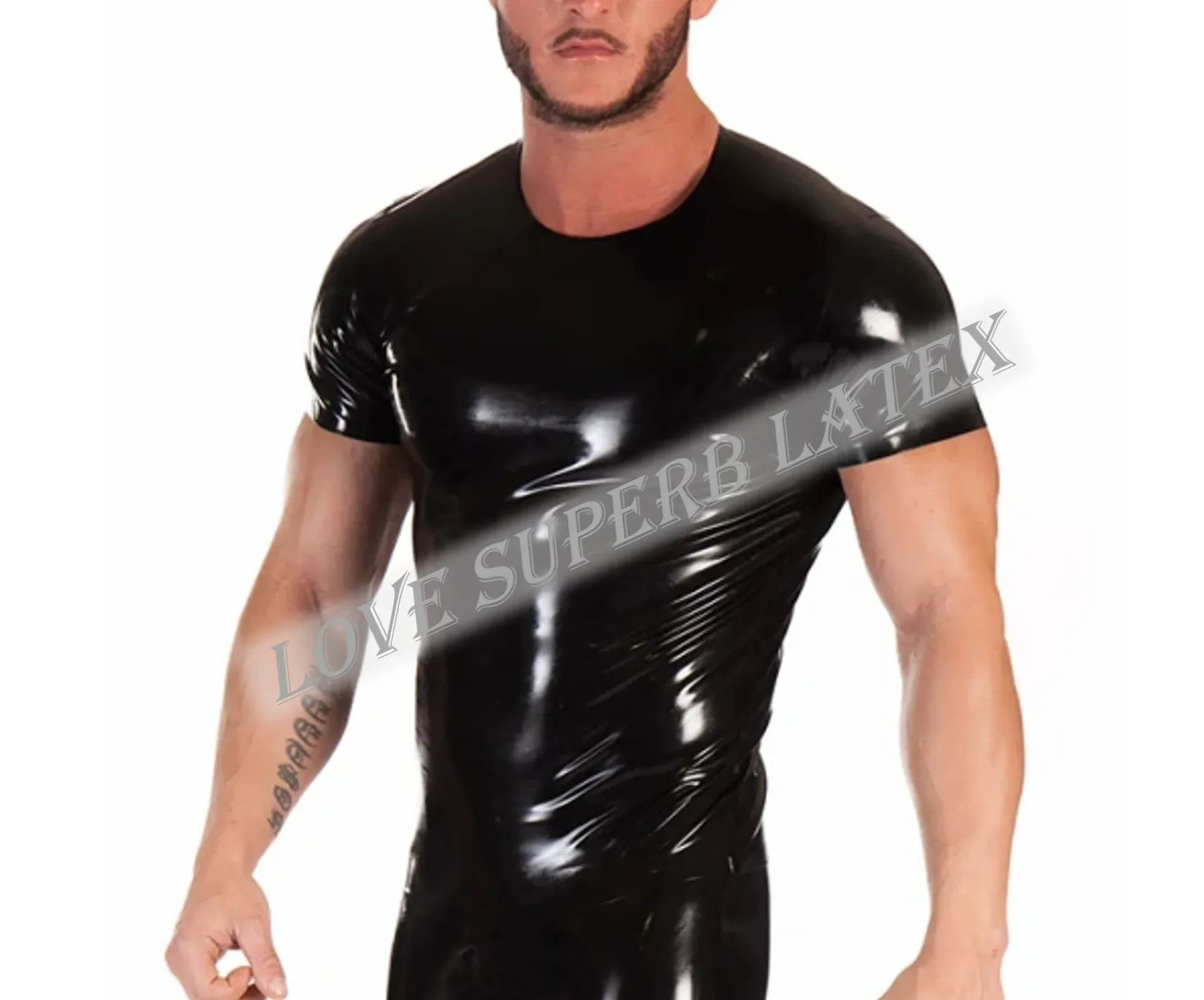 100% Latex Top Rubber T-shirt Sample Style Classic Crew Neck Men's Hot Wear Customized
100% Latex Top Rubber T-shirt Sample Style Classic Crew Neck Men's Hot Wear Customized