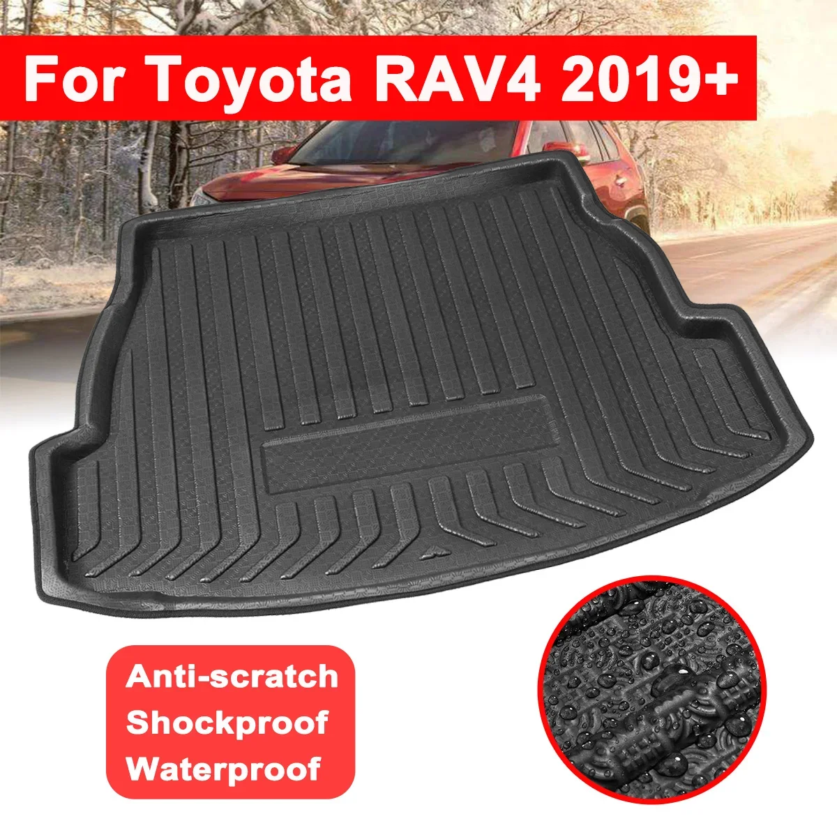 For Toyota RAV4 2019+ Cargo Mat Luggage Tray Car Rear Trunk Boot Liner Floor Carpet Mud Protector Replacement Car Accessories
For Toyota RAV4 2019+ Cargo Mat Luggage Tray Car Rear Trunk Boot Liner Floor Carpet Mud Protector Replacement Car Accessories