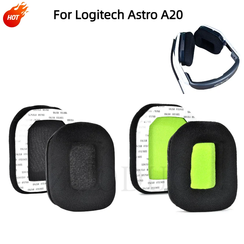 Velvet Memory Sponge Ear Pads For Logitech Astro A20 Headphones Replacement Soft Foam Ear Cushions Headset Repair
Velvet Memory Sponge Ear Pads For Logitech Astro A20 Headphones Replacement Soft Foam Ear Cushions Headset Repair