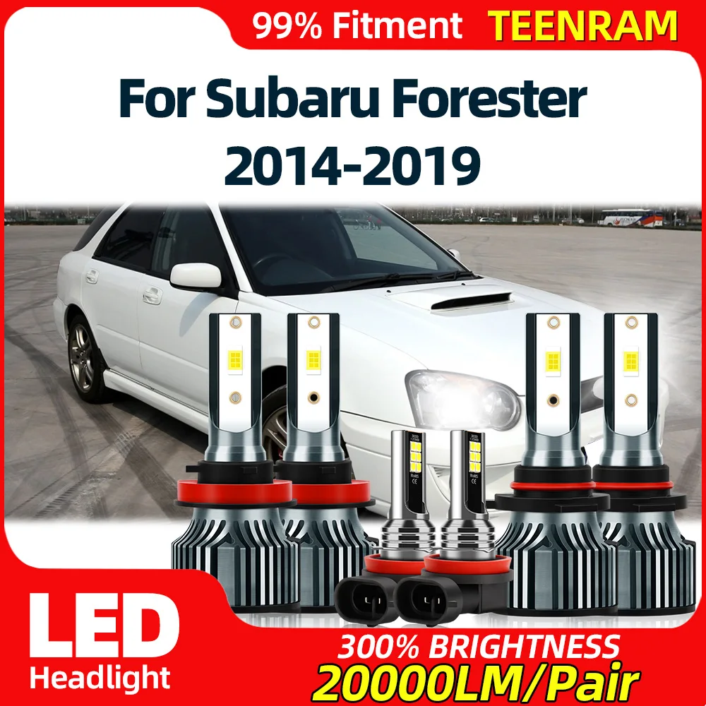 60000LM CSP Car Headlight 360W LED Headlamps Bulbs 12V Auto Fog Lighting For Subaru Forester 2014 2015 2016 2017 2018 2019
60000LM CSP Car Headlight 360W LED Headlamps Bulbs 12V Auto Fog Lighting For Subaru Forester 2014 2015 2016 2017 2018 2019