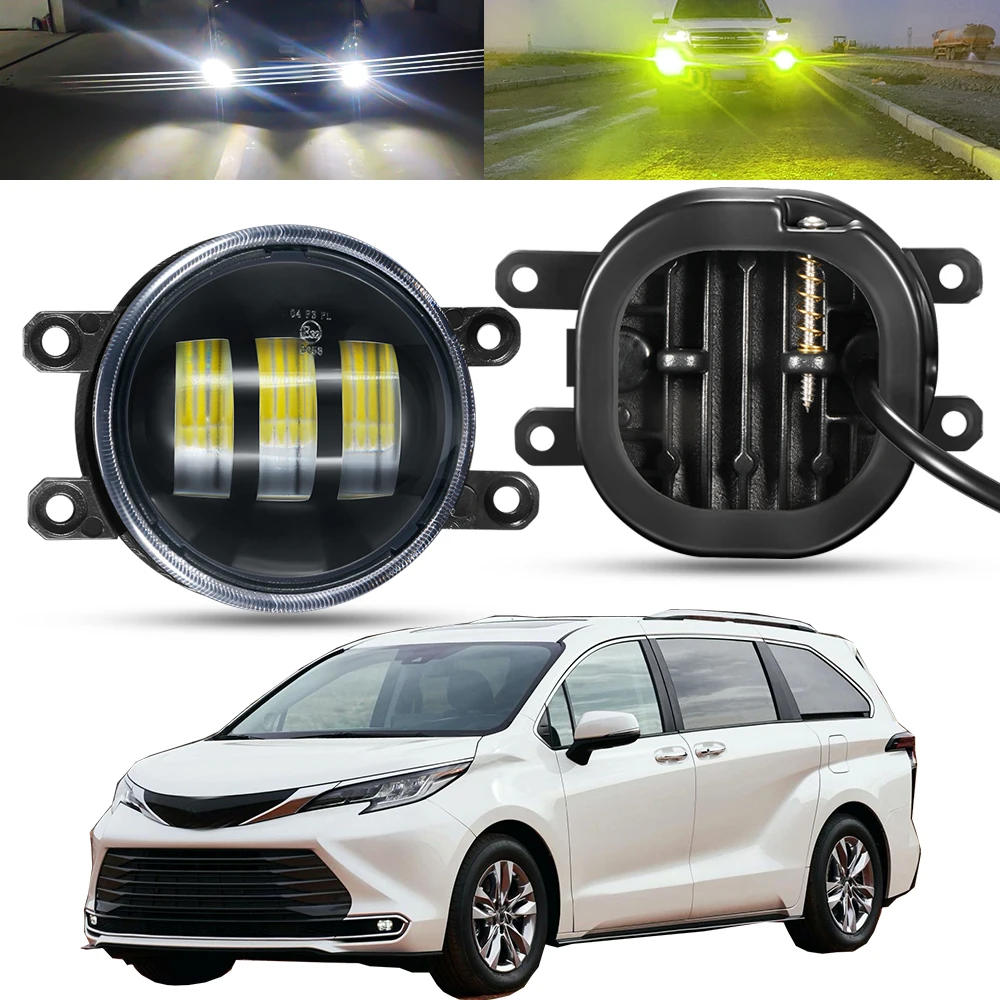 2 шт., 30 Вт светодиодные противотуманные фары в сборе для Toyota Sienna 2009-2017, автомобильные левые + правые противотуманные фары дневного света DRL 6000LM 12 В
2 шт., 30 Вт светодиодные противотуманные фары в сборе для Toyota Sienna 2009-2017, автомобильные левые + правые противотуманные фары дневного света DRL 6000LM 12 В