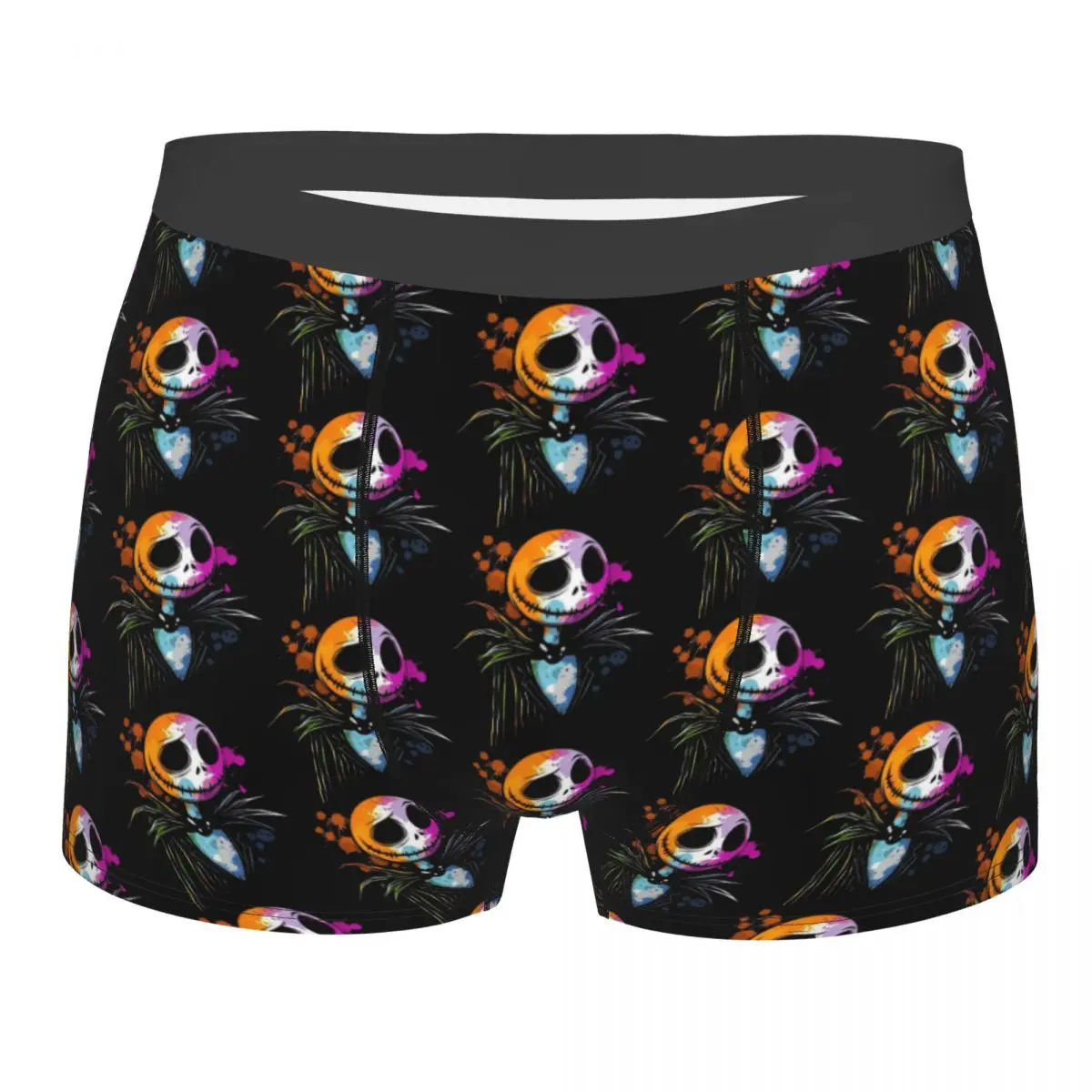 Custom Male Novelty Jack Skellington Material Pigment Underwear Boxer Briefs Soft Shorts Panties Underpants
Custom Male Novelty Jack Skellington Material Pigment Underwear Boxer Briefs Soft Shorts Panties Underpants