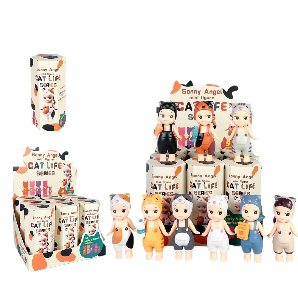 New Sonni Angel Set of Cat Daily Series Blind Box Doll Angel Ornament Trendy Play Girl Cat Handmade Toy Festival Gift
New Sonni Angel Set of Cat Daily Series Blind Box Doll Angel Ornament Trendy Play Girl Cat Handmade Toy Festival Gift