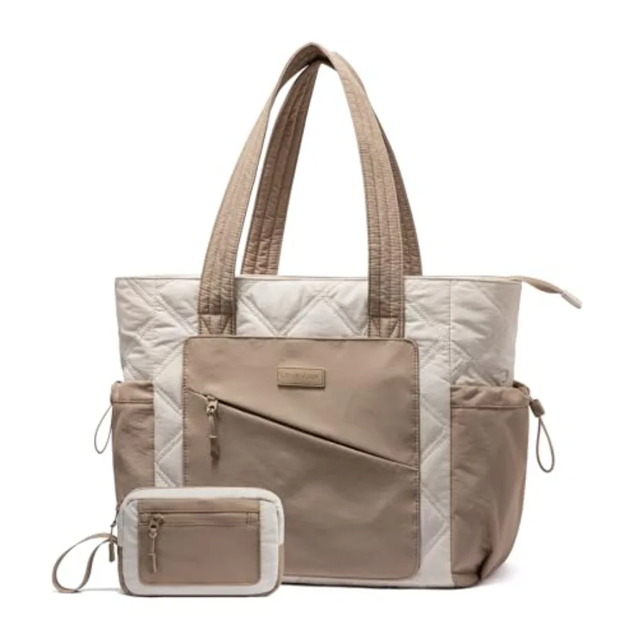 LOVEVOOK Tote Bag for Women, puffer tote bag for Work Travel Nurse, Lightweight quilted Bags with Compartments
LOVEVOOK Tote Bag for Women, puffer tote bag for Work Travel Nurse, Lightweight quilted Bags with Compartments