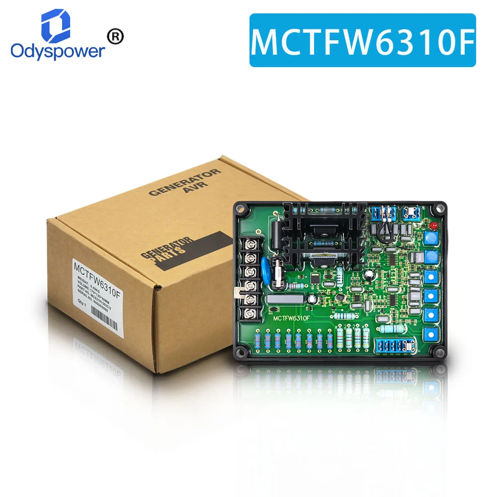 MCTFW6310F Universal Brushless AVR Generator Voltage Regulator Pressure Plate Regulator
MCTFW6310F Universal Brushless AVR Generator Voltage Regulator Pressure Plate Regulator