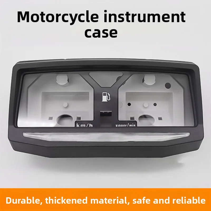 Motorcycle instrument case mileage indicator cover, suitable for Wuyang WY125 instrument assembly odometer housing.
Motorcycle instrument case mileage indicator cover, suitable for Wuyang WY125 instrument assembly odometer housing.