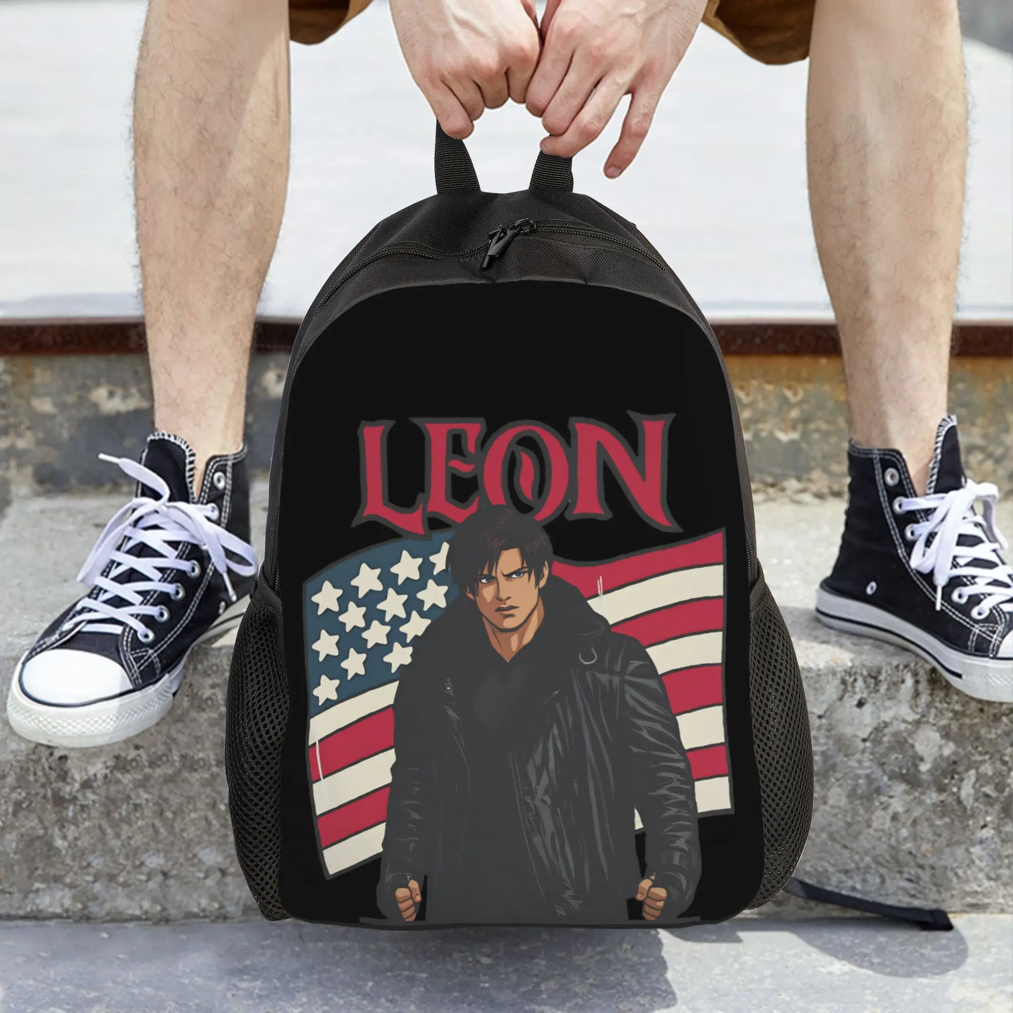 Evil Residents Backpack Leon Kennedy Daily Backpacks Female Custom Durable High School Bags Kawaii Rucksack
Evil Residents Backpack Leon Kennedy Daily Backpacks Female Custom Durable High School Bags Kawaii Rucksack