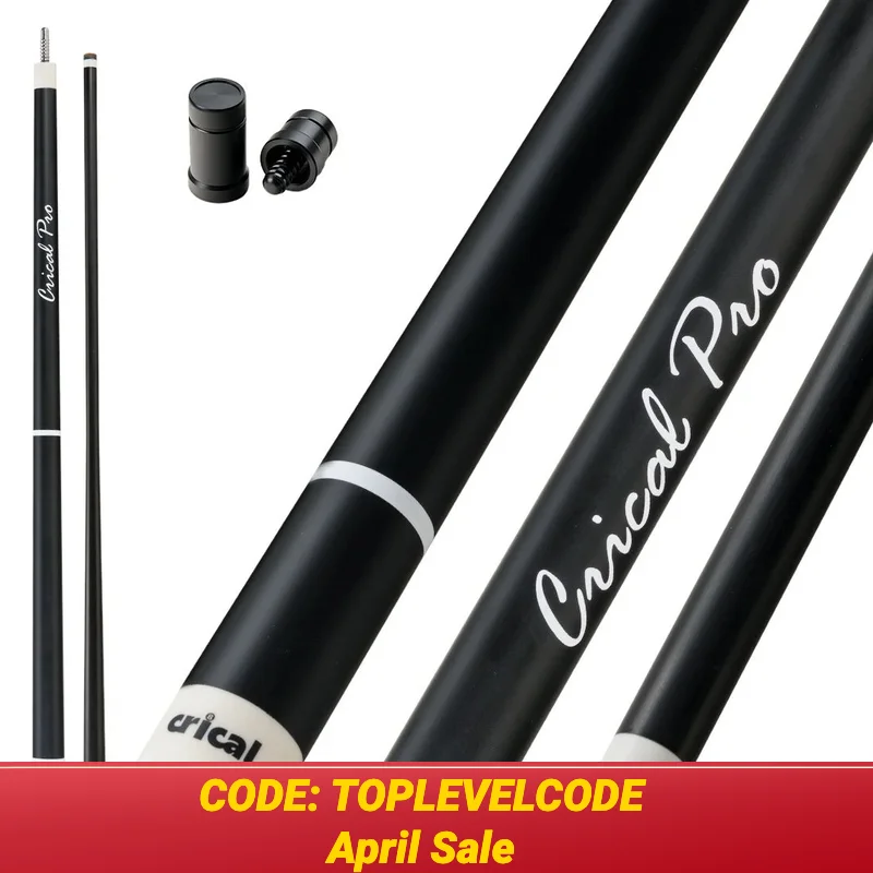 CRICAL CL-PRO Carbon Fiber Pool Cue Stick Black Technology Low Deflection 12.4mm Tip 3 * 8/8 Joint Pin Professional 1/2 Billiard
CRICAL CL-PRO Carbon Fiber Pool Cue Stick Black Technology Low Deflection 12.4mm Tip 3 * 8/8 Joint Pin Professional 1/2 Billiard