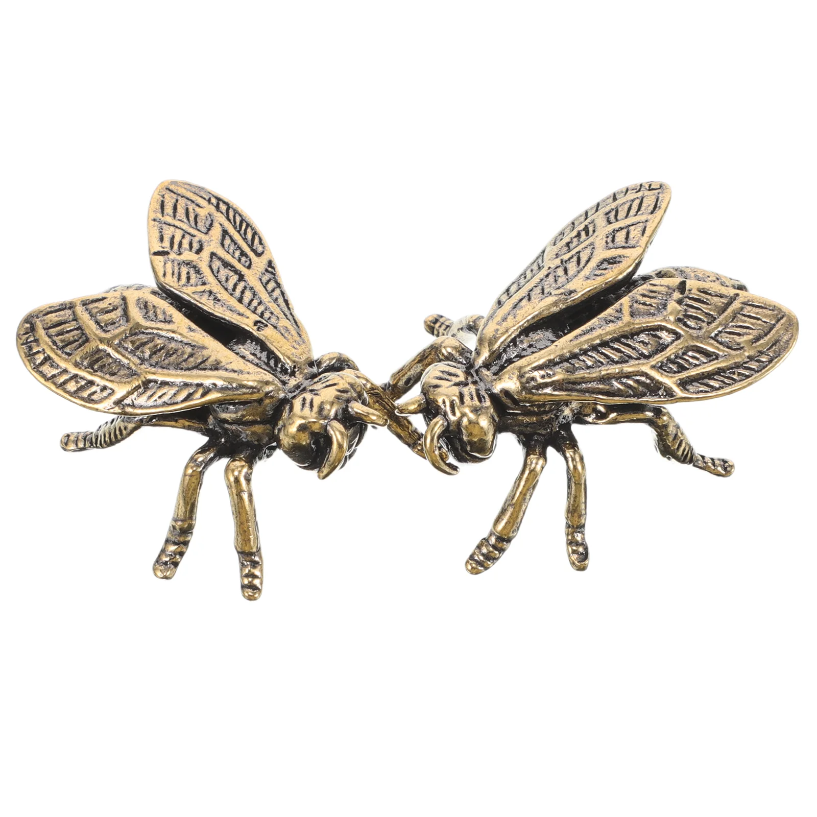 2 Pcs Brass Bee Ornament Vintage Decor Desktop Decorative Statues Crafts Figurines Retro
2 Pcs Brass Bee Ornament Vintage Decor Desktop Decorative Statues Crafts Figurines Retro