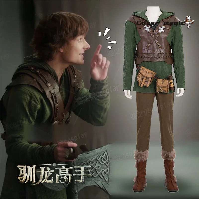 Movie How to Train Your Dragon Hiccup Cosplay Costume Uniform Halloween Carnival Party Christmas Play Role Clothes Clothing
Movie How to Train Your Dragon Hiccup Cosplay Costume Uniform Halloween Carnival Party Christmas Play Role Clothes Clothing