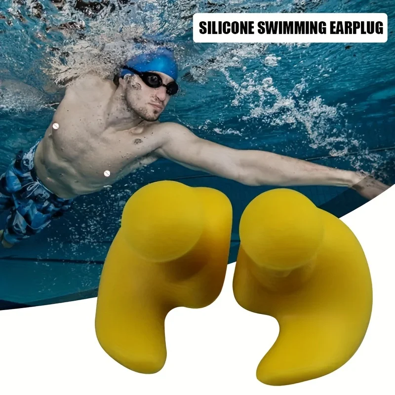 5 Pairs Silicone Swim Earplugs, Reusable Water Sports Earplugs for Surfing Swimming, 5 Colors Black Pink Blue Yellow White
5 Pairs Silicone Swim Earplugs, Reusable Water Sports Earplugs for Surfing Swimming, 5 Colors Black Pink Blue Yellow White