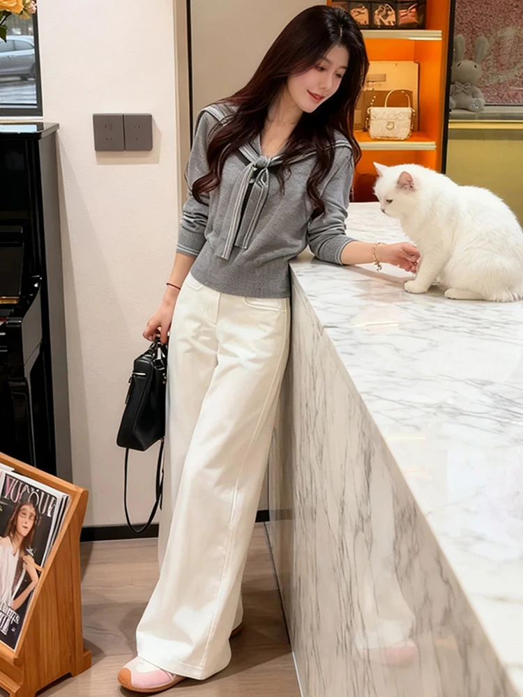 Ele вязаный длинный женский топ све, модный, универсальный, с поясом, простой, осенний, Новое поступление, приятный для средней весы
Ele вязаный длинный женский топ све, модный, универсальный, с поясом, простой, осенний, Новое поступление, приятный для средней весы