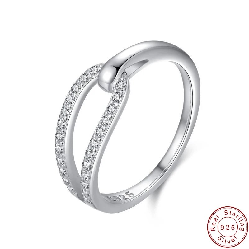 Shining European AAA CZ Stackable Band S925 Sterling Silver Ring For Women Birthday Party Wedding Gift Jewelry
Shining European AAA CZ Stackable Band S925 Sterling Silver Ring For Women Birthday Party Wedding Gift Jewelry