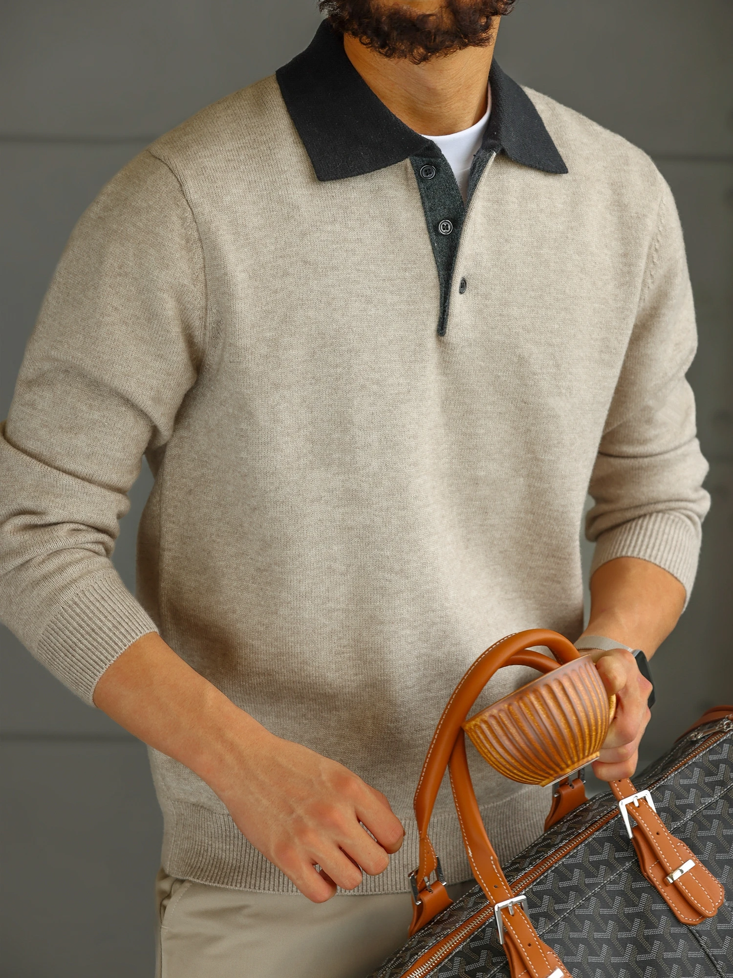 Color Blo Ne Knitwear Men's Casual Sle Winter Faion Simple Match All Seasons Long Sve Warm Top M Faion
Color Blo Ne Knitwear Men's Casual Sle Winter Faion Simple Match All Seasons Long Sve Warm Top M Faion