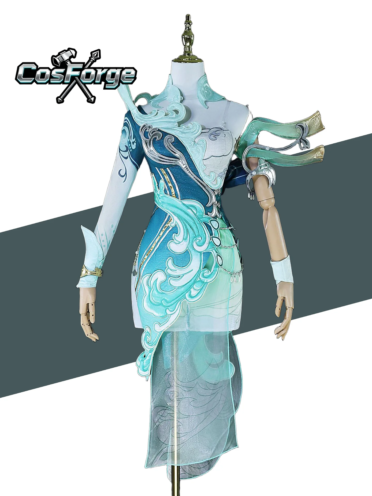 Game Naraka: point Cosplay Chuyun Jiuge: Lady of The Xiang River Costume Anime Valda Cui Role Playing Dress for Women Adult
Game Naraka: point Cosplay Chuyun Jiuge: Lady of The Xiang River Costume Anime Valda Cui Role Playing Dress for Women Adult