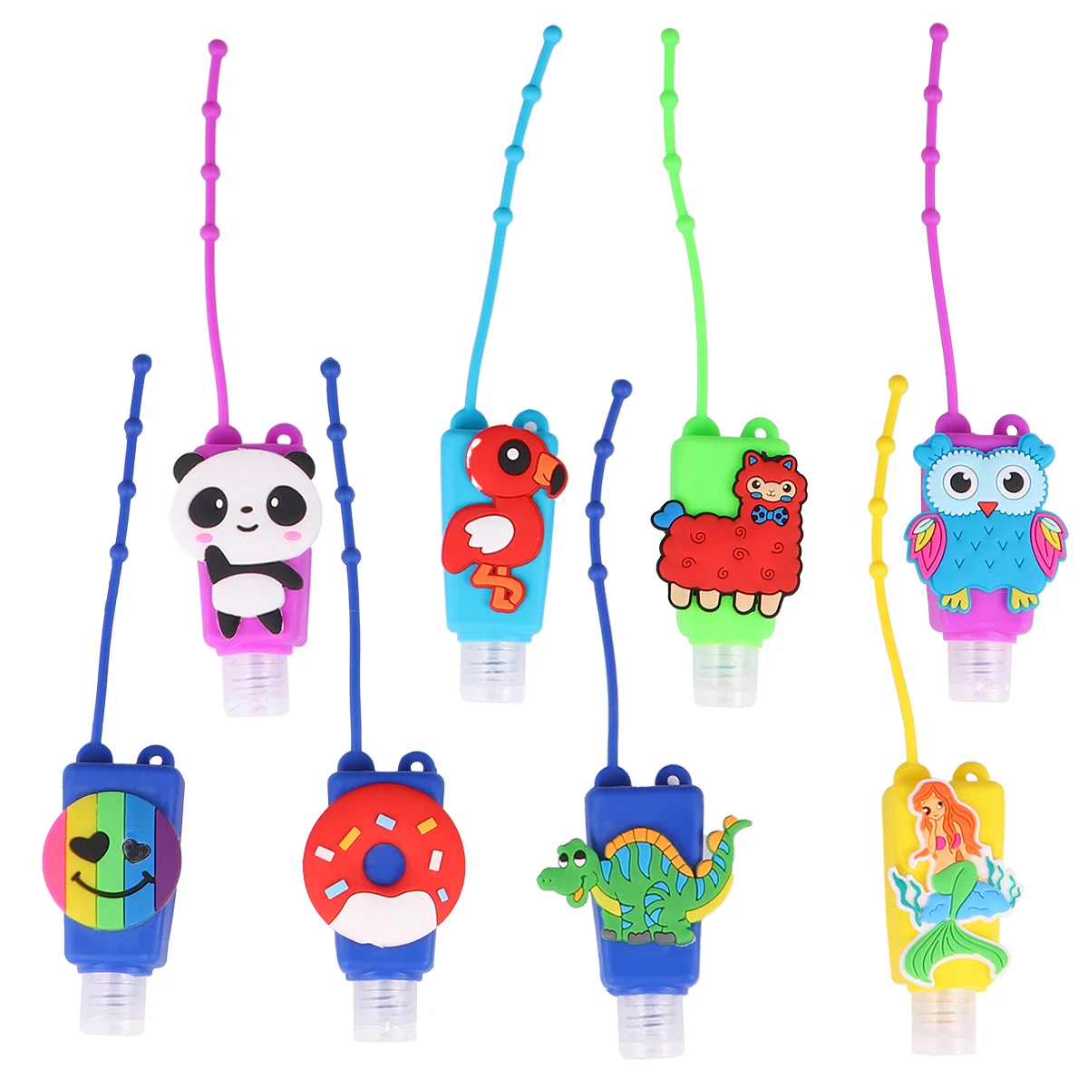8 Pcs Cartoon Pattern 30ml Hand Silicone Case Empty Dispense Bottle Travel Bottles Portable Soap Refillable Round
8 Pcs Cartoon Pattern 30ml Hand Silicone Case Empty Dispense Bottle Travel Bottles Portable Soap Refillable Round