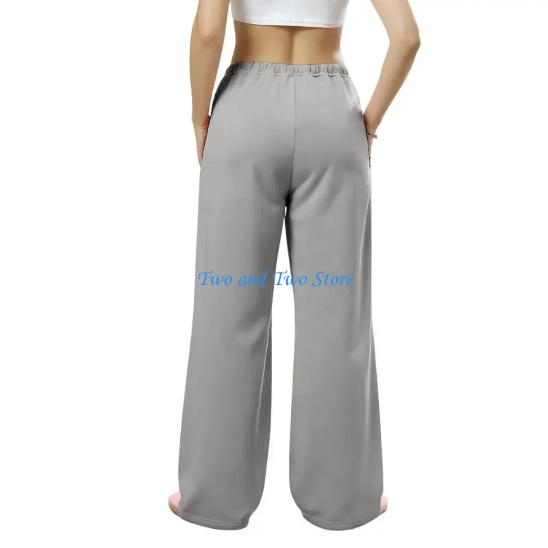 HX6F Womens Wide Leg Sweatpants for Winter Loose Fit with Drawstring and Pockets
HX6F Womens Wide Leg Sweatpants for Winter Loose Fit with Drawstring and Pockets