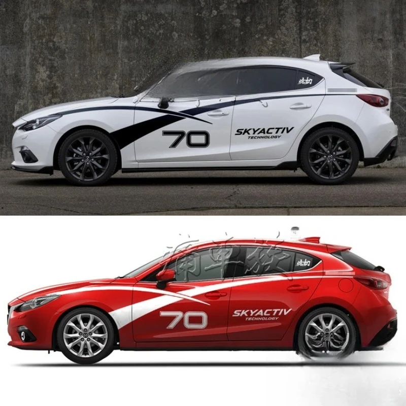 Car sticker FOR Mazda 3 body customized decoration modification sporty Vinyl Decal
Car sticker FOR Mazda 3 body customized decoration modification sporty Vinyl Decal