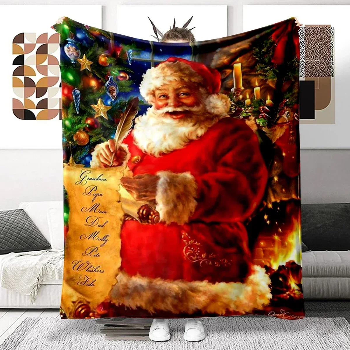 Christmas Santa Baby Blanket Swaddling Ultra Luxury Soft Plush Flannel Babes Carpet for Sofa Bed Couch Office Halloween Gifts
Christmas Santa Baby Blanket Swaddling Ultra Luxury Soft Plush Flannel Babes Carpet for Sofa Bed Couch Office Halloween Gifts