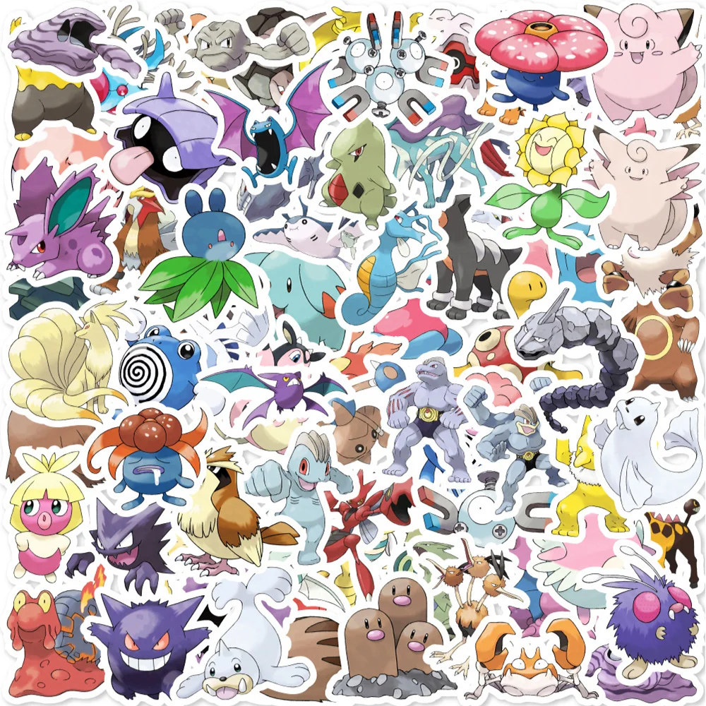 10/30/80pcs Cute Pokemon Anime Graffiti Stickers Laptop Notebook Stationery Cool Cartoon Waterproof Decoration Sticker Kids Toy
10/30/80pcs Cute Pokemon Anime Graffiti Stickers Laptop Notebook Stationery Cool Cartoon Waterproof Decoration Sticker Kids Toy