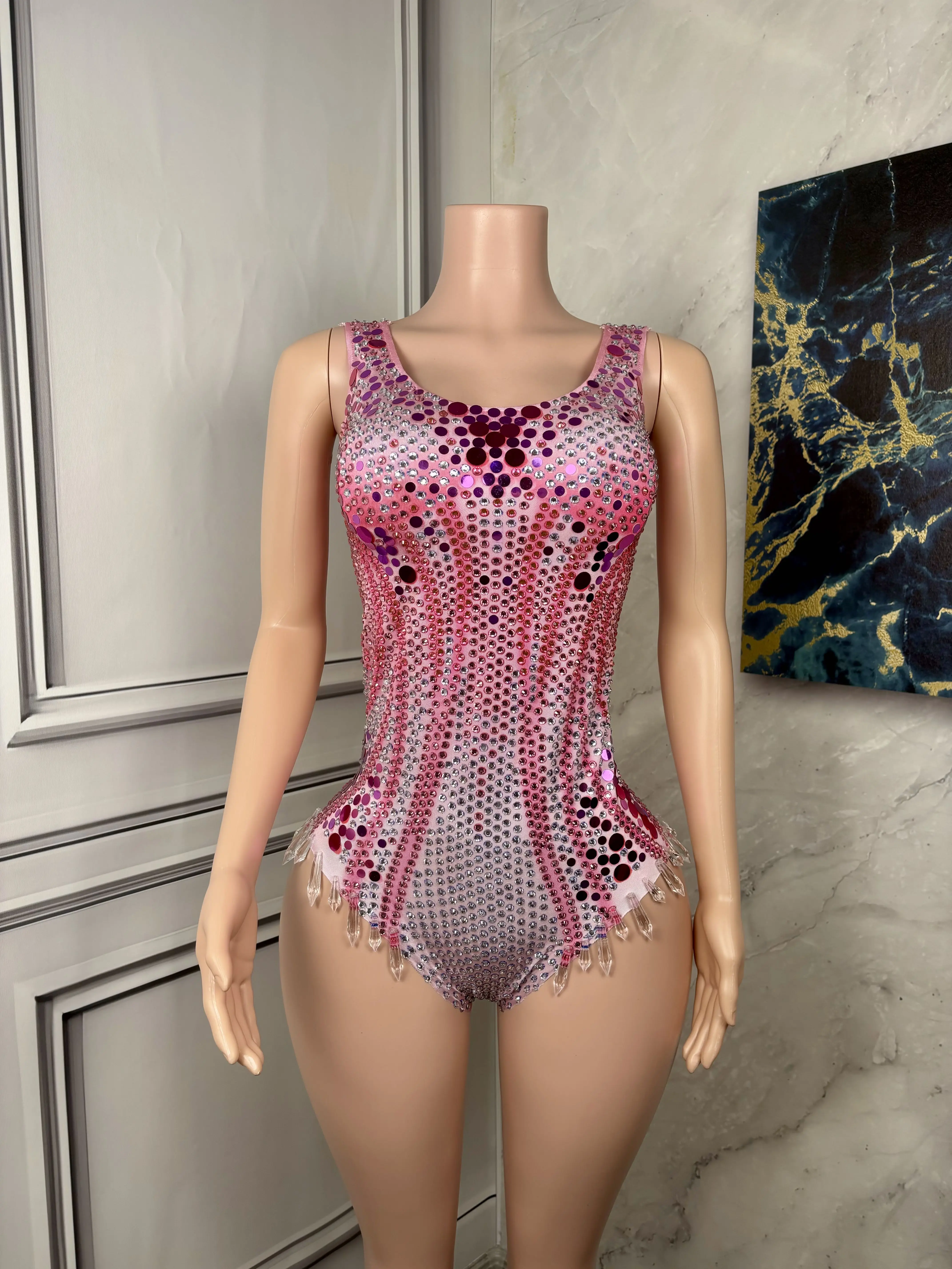 Women Sexy Stage Blue Rhinestones Seguinseotard Evening Birthday Celebrate BodysuitCostume Performance Dance Crystals D127
Women Sexy Stage Blue Rhinestones Seguinseotard Evening Birthday Celebrate BodysuitCostume Performance Dance Crystals D127