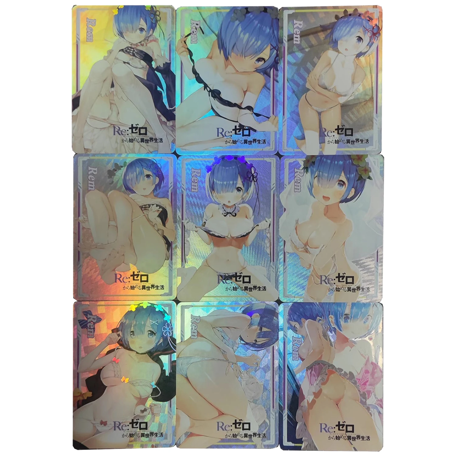 9 шт./компл. 59X86 мм Diy Self Made Rem Maid Коллекционная карта Преломление Цвет Flash Rem Kawaii Аниме Карты Подарочные игрушки
9 шт./компл. 59X86 мм Diy Self Made Rem Maid Коллекционная карта Преломление Цвет Flash Rem Kawaii Аниме Карты Подарочные игрушки