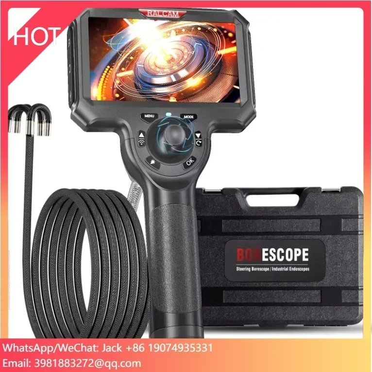 Factory Offer 4Way 360 Degree Steering Camera Ip67 Waterproof Borescope
Factory Offer 4Way 360 Degree Steering Camera Ip67 Waterproof Borescope