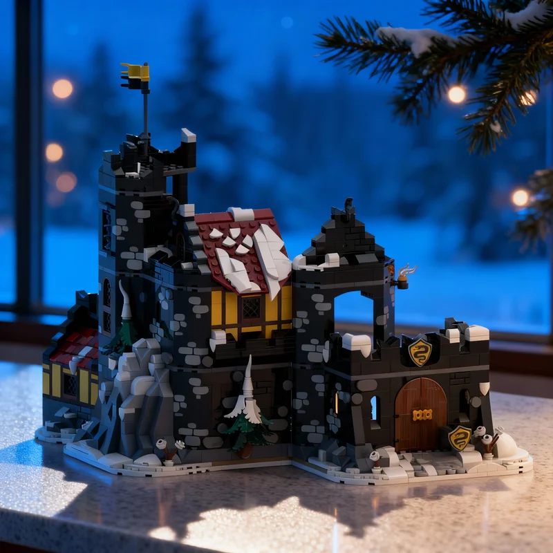 1228PCS MOC Medieval Castle Serpent Knight S Model DIY Creative Assembly Building Blocks Display Birthday Gift Collectible Set
1228PCS MOC Medieval Castle Serpent Knight S Model DIY Creative Assembly Building Blocks Display Birthday Gift Collectible Set