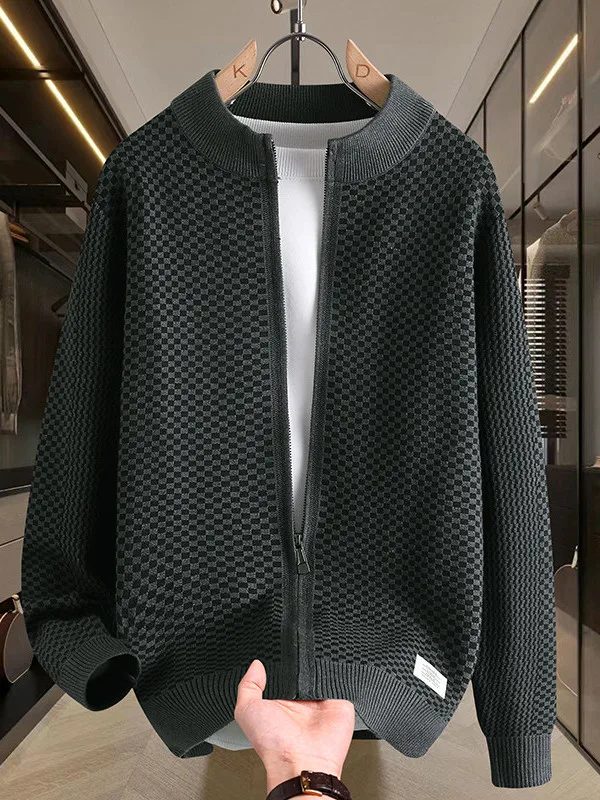 High-End Casual Knitted Cardigan Jaet Men's Spring Autumn New Sweater Jaet Lightweight Luxury Feelings Clothes
High-End Casual Knitted Cardigan Jaet Men's Spring Autumn New Sweater Jaet Lightweight Luxury Feelings Clothes