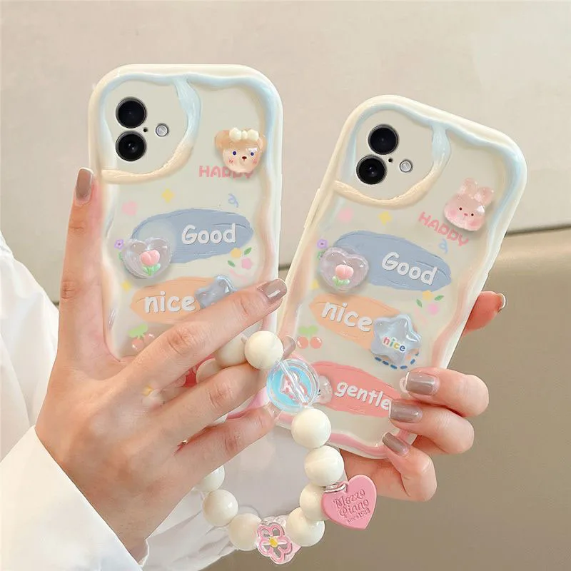 Cute 3D Bear Rabbit Phone Case For IPhone1716151413Pro Max Soft Healing touch Silicone Shockproof Protective Cover Perfect Gift
Cute 3D Bear Rabbit Phone Case For IPhone1716151413Pro Max Soft Healing touch Silicone Shockproof Protective Cover Perfect Gift