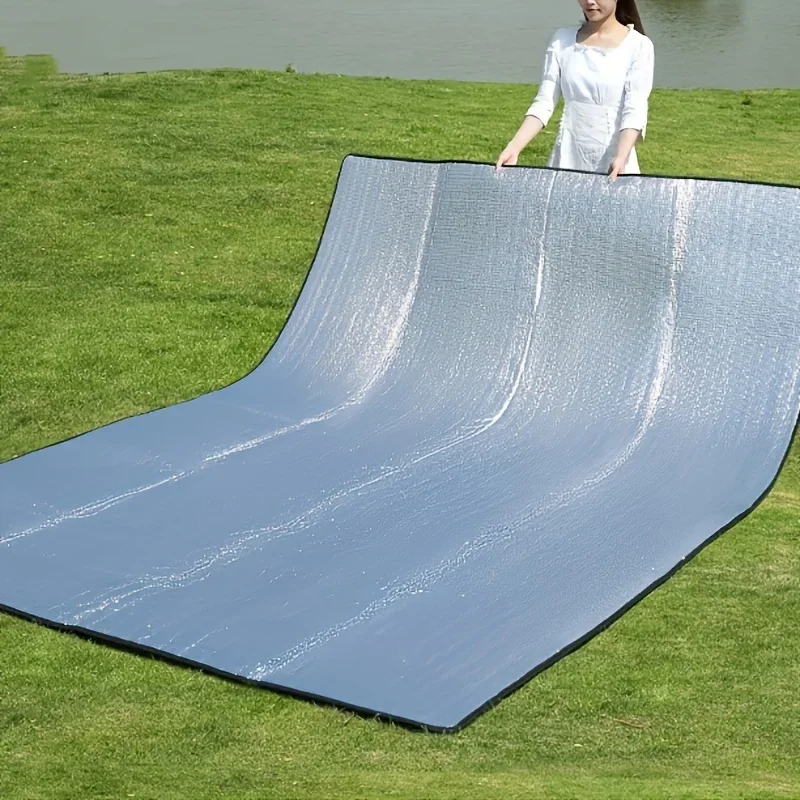 Double-Sided Aluminum Foil Camping Mat, Waterproof Picnic Blanket for Beach Tent Outdoor, Thickened Anti-Slip Ground Sheet
Double-Sided Aluminum Foil Camping Mat, Waterproof Picnic Blanket for Beach Tent Outdoor, Thickened Anti-Slip Ground Sheet