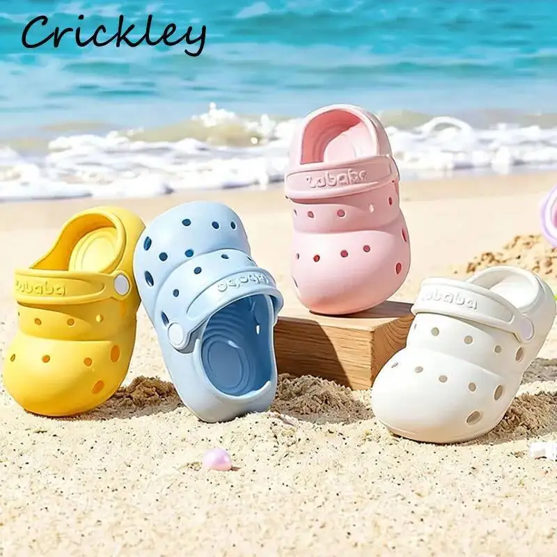 Summer Solid Children Slippers Casual EVA Waterproof Baby Boys Girls Clogs Shoes Closed Toe Soft Bottom Kids Beach Slippers
Summer Solid Children Slippers Casual EVA Waterproof Baby Boys Girls Clogs Shoes Closed Toe Soft Bottom Kids Beach Slippers