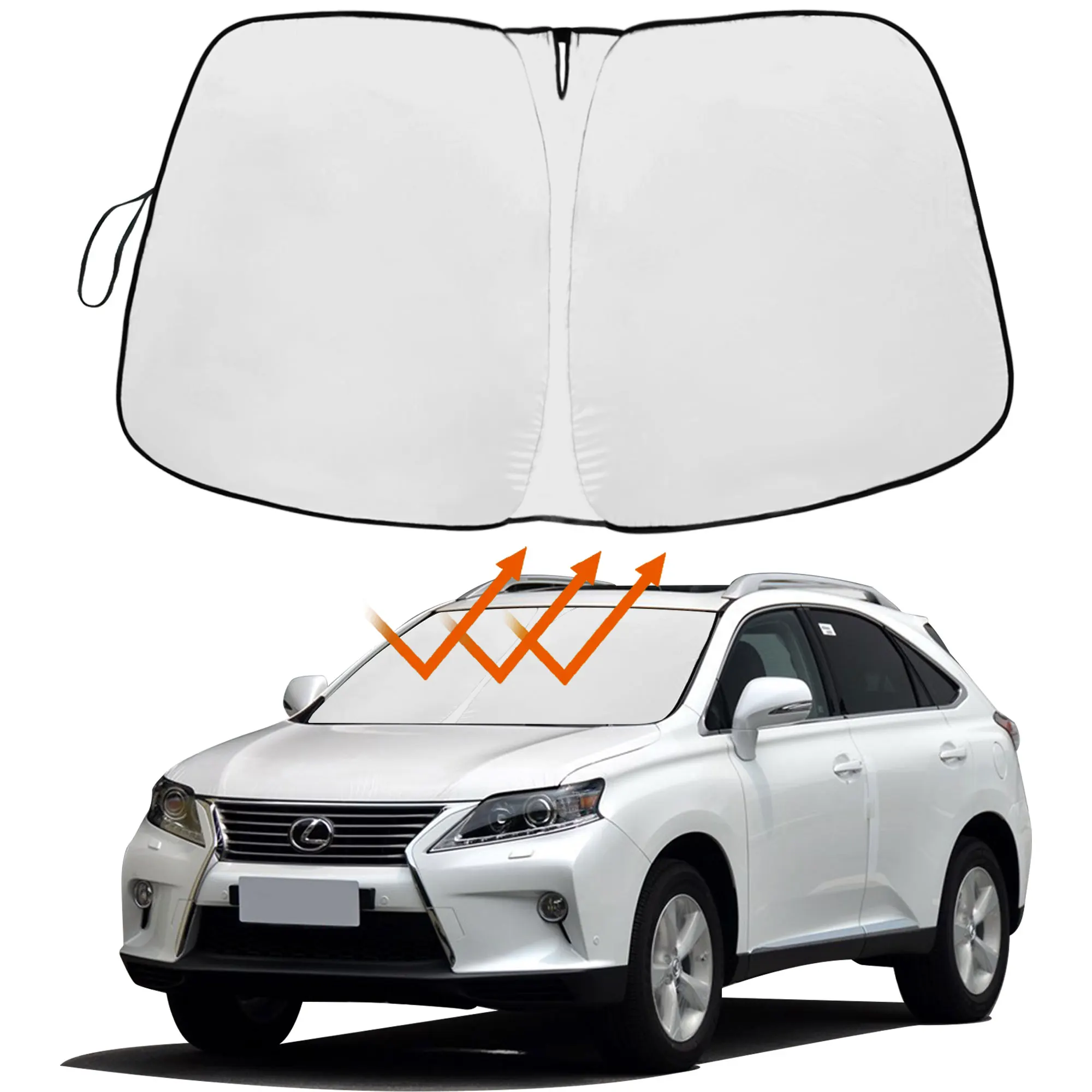 For 2010-2015 Lexus RX350 RX350L RX450h Front Windshield Sun Shade UV Block Cover
For 2010-2015 Lexus RX350 RX350L RX450h Front Windshield Sun Shade UV Block Cover