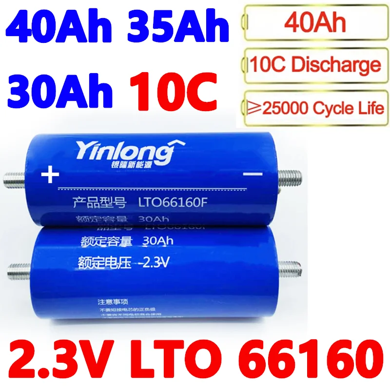 Абсолютно Новый 6 шт. 40AH 35AH 30AH литий-титанатный аккумулятор LTO 66160 2,3 V 10C разрядные элементы для EV солнечной системы, Аккумулятор для хранения
Абсолютно Новый 6 шт. 40AH 35AH 30AH литий-титанатный аккумулятор LTO 66160 2,3 V 10C разрядные элементы для EV солнечной системы, Аккумулятор для хранения
