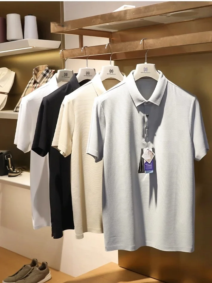 Italian Luxury Z Series Summer 2025 Men's Busin Casual Anti-Wrinkle Easy Care irt ort Sve T-irt 9940
Italian Luxury Z Series Summer 2025 Men's Busin Casual Anti-Wrinkle Easy Care irt ort Sve T-irt 9940