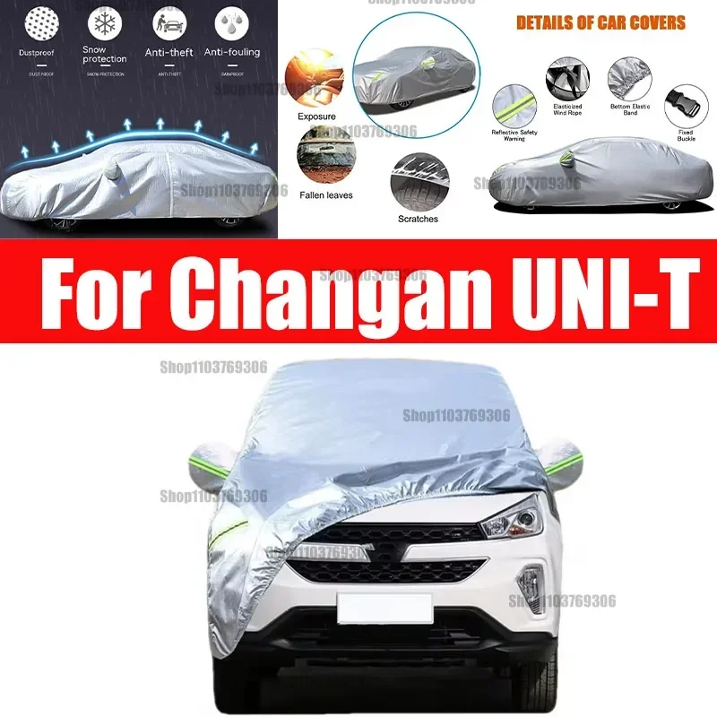 For Changan UNI-T car Cover Dustproof Outdoor Indoor UV Snow Resistant Sun rain Protection waterproof hail cover for car
For Changan UNI-T car Cover Dustproof Outdoor Indoor UV Snow Resistant Sun rain Protection waterproof hail cover for car
