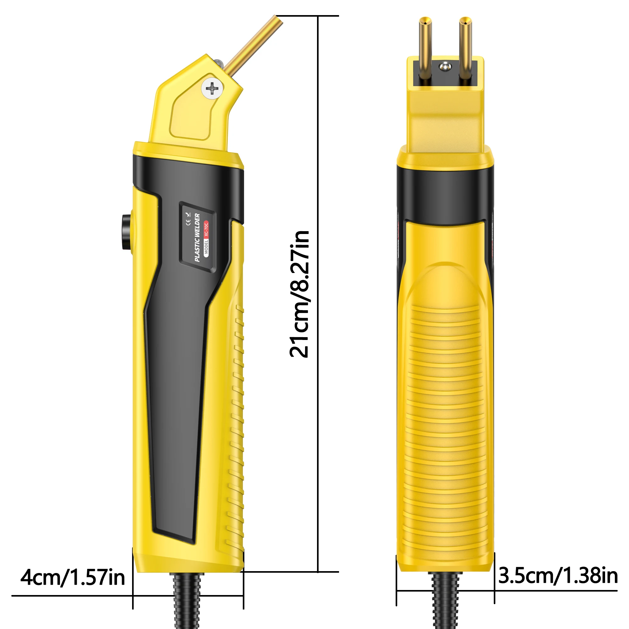 New Plastic Welding Machine Kit Automotive Bumper Crack Repair Gun With Iron Hot Stapler Welding Soldering Iron Garage Tool
New Plastic Welding Machine Kit Automotive Bumper Crack Repair Gun With Iron Hot Stapler Welding Soldering Iron Garage Tool