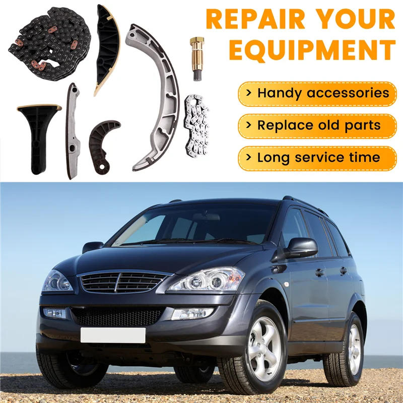 -A14E 6649970000 Комплект автомобильной цепи ГРМ из 8 шт. для SSANGYONG ACTYON SPORTS. REXTON, ACTYON ,KYRON 2.0 L D20, D27
-A14E 6649970000 Комплект автомобильной цепи ГРМ из 8 шт. для SSANGYONG ACTYON SPORTS. REXTON, ACTYON ,KYRON 2.0 L D20, D27