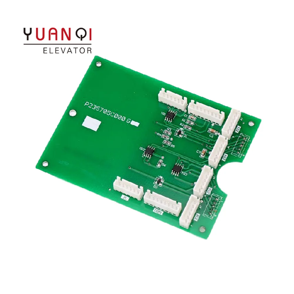 Yuanqi Lift Spare Parts Elevator Car Expansion Communication Board P235705C000G01
Yuanqi Lift Spare Parts Elevator Car Expansion Communication Board P235705C000G01