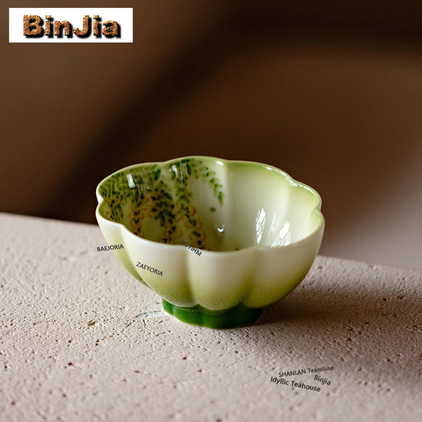 120ml Pastel Wisteria Flowers Teacup Japanese Tea Bowl Cute Cup Tea-tasting Fragrance Cup Jianzhan Master Cups Teaset Ornaments
120ml Pastel Wisteria Flowers Teacup Japanese Tea Bowl Cute Cup Tea-tasting Fragrance Cup Jianzhan Master Cups Teaset Ornaments