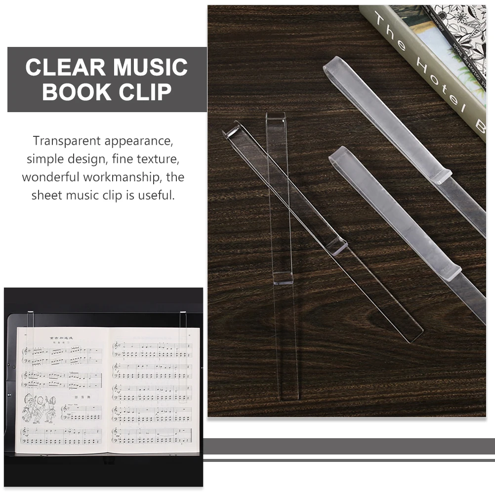 Clip Clear Acrylic Page Holder for Piano Sheet Sheet Music Holder Clip Folder Transparent Gifts Music St Clips 
Clip Clear Acrylic Page Holder for Piano Sheet Sheet Music Holder Clip Folder Transparent Gifts Music St Clips
