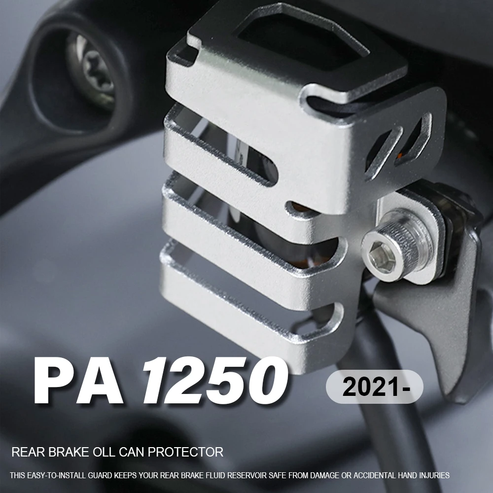 Новая защита резервуара заднего тормоза, подходит для Pan America 1250 1250S 2021 2022 задний резервуар тормозной жидкости, защитная крышка PA 1250 1250S
Новая защита резервуара заднего тормоза, подходит для Pan America 1250 1250S 2021 2022 задний резервуар тормозной жидкости, защитная крышка PA 1250 1250S