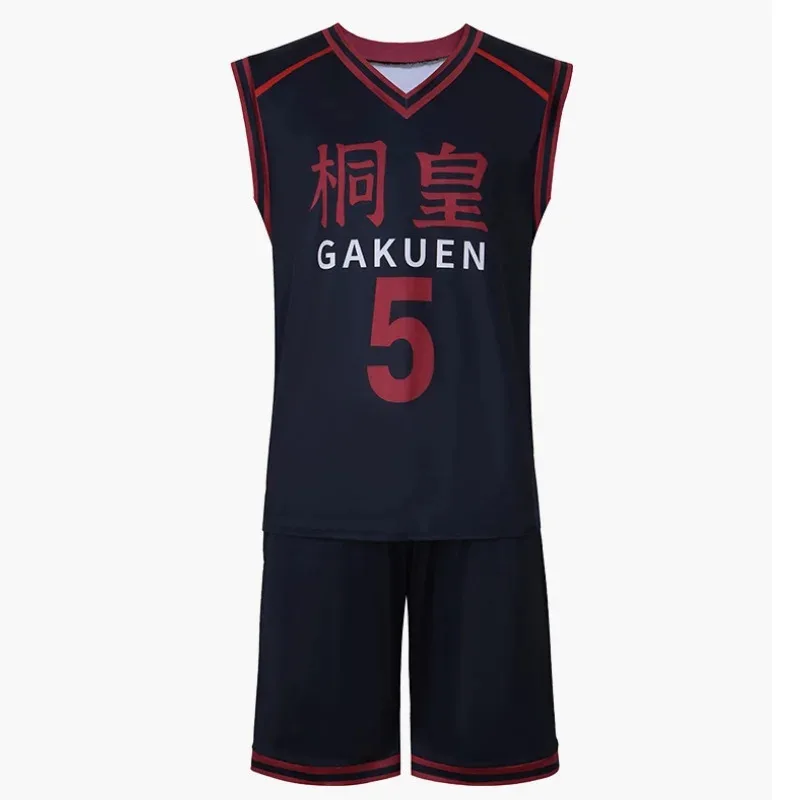 qq273Kuroko no Basket Basuke Anime Cosplay Uniform SEIRIN Basketball Kagami Taiga Jersey Set Sportswear T-shirt Shorts Costume s
qq273Kuroko no Basket Basuke Anime Cosplay Uniform SEIRIN Basketball Kagami Taiga Jersey Set Sportswear T-shirt Shorts Costume s